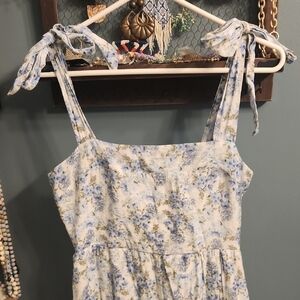 Altar'd State Blue Floral Dress